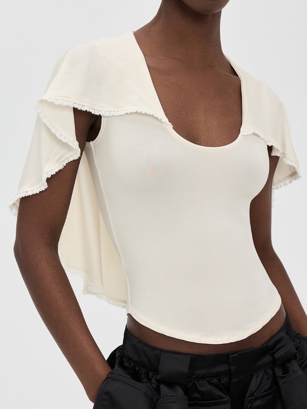 The Line by K Piers Capelet Top